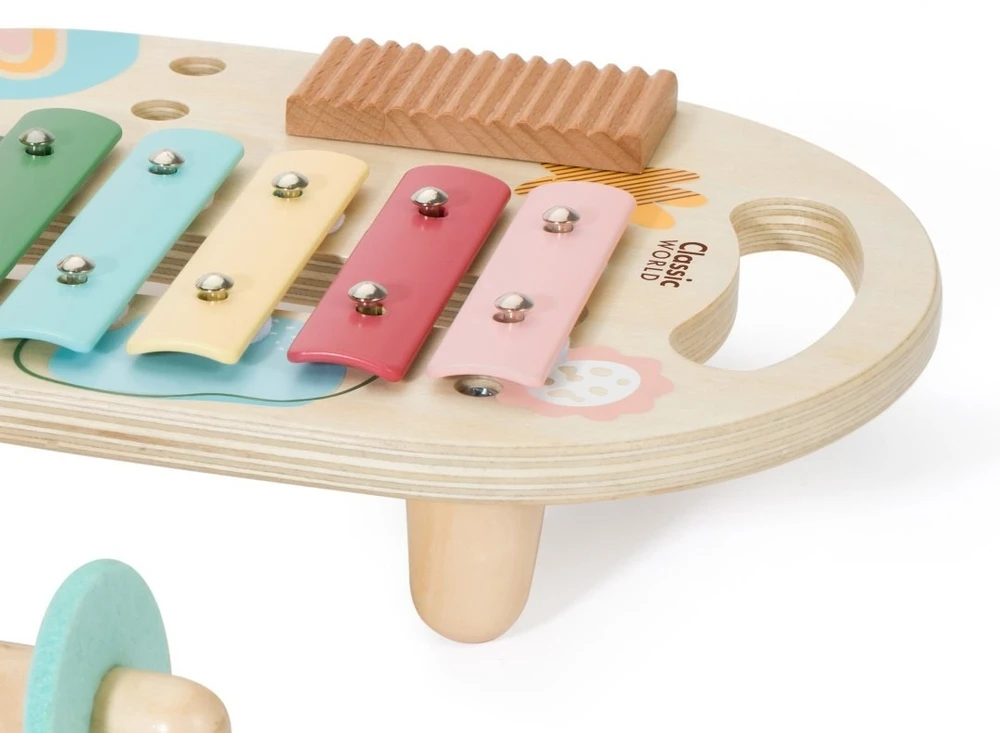 Muzikos instrumentų rinkinys Classic World, iš medžio