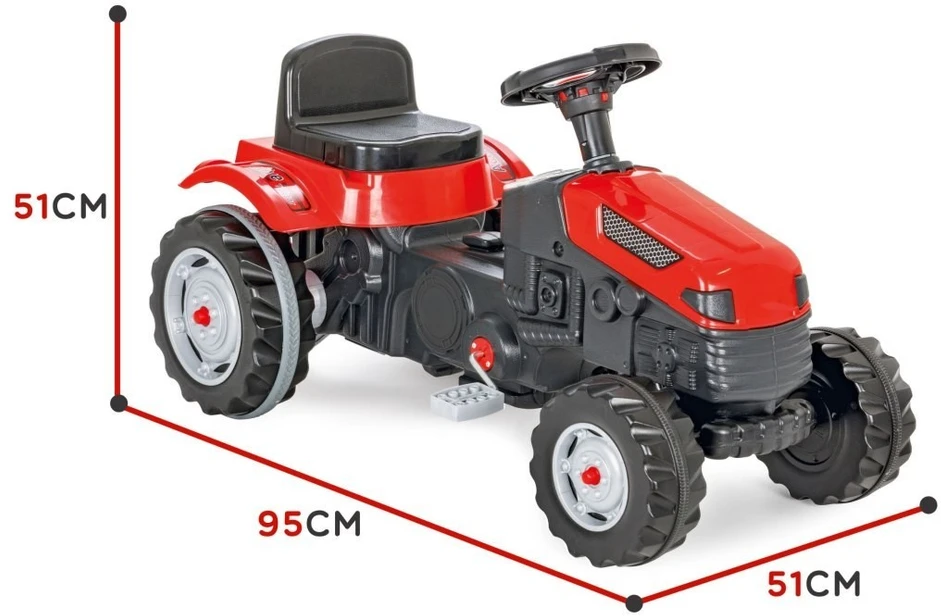 Pedalinis traktorius Woopie