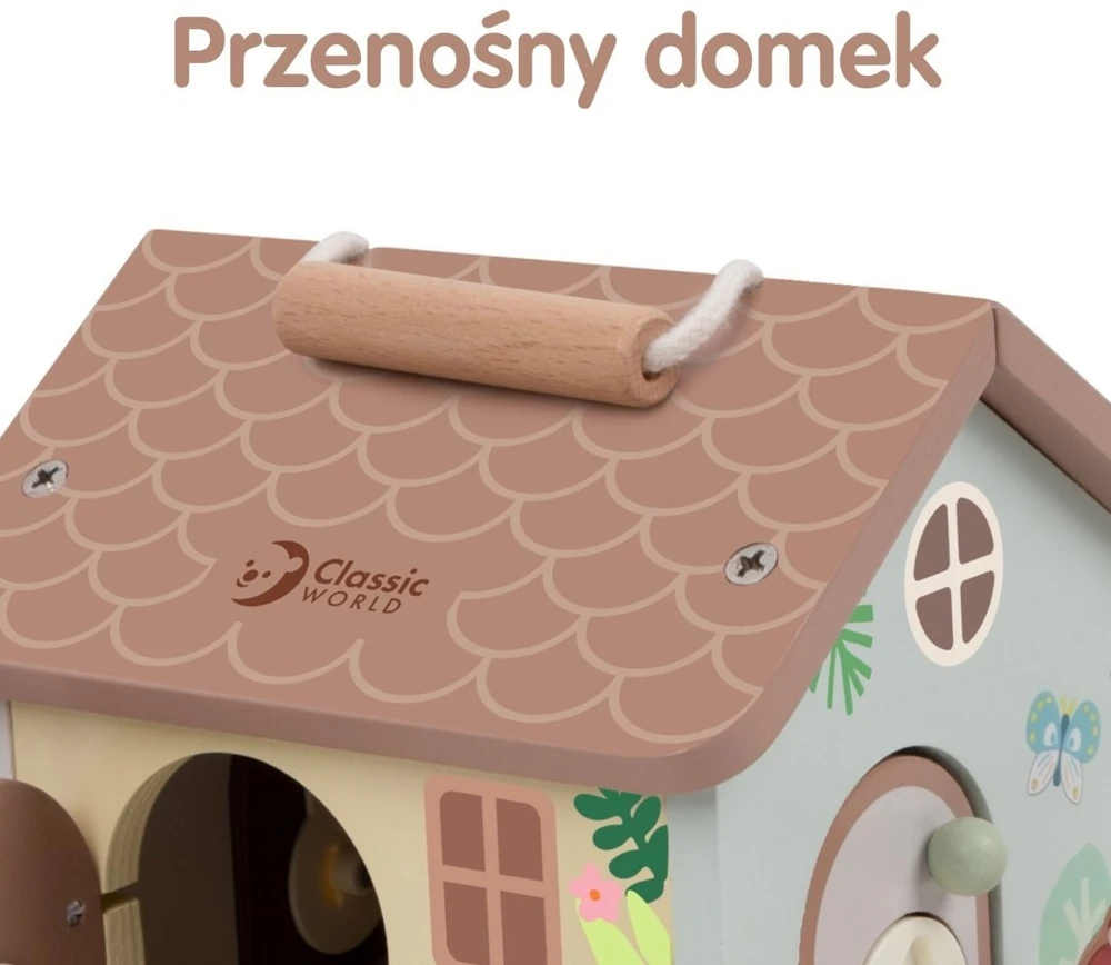 Sensorinis žaislas CLASSIC WORLD, medinis