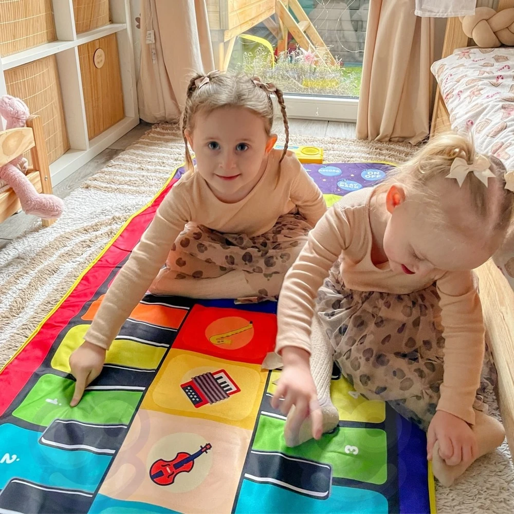Šokių kilimėlis WOOPIE, 10 fortepijono klavišų