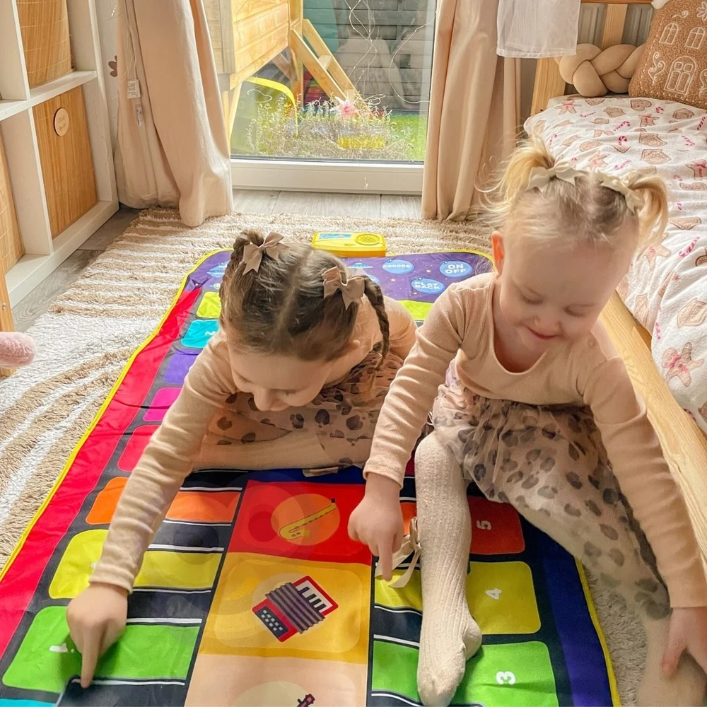 Šokių kilimėlis WOOPIE, 10 fortepijono klavišų