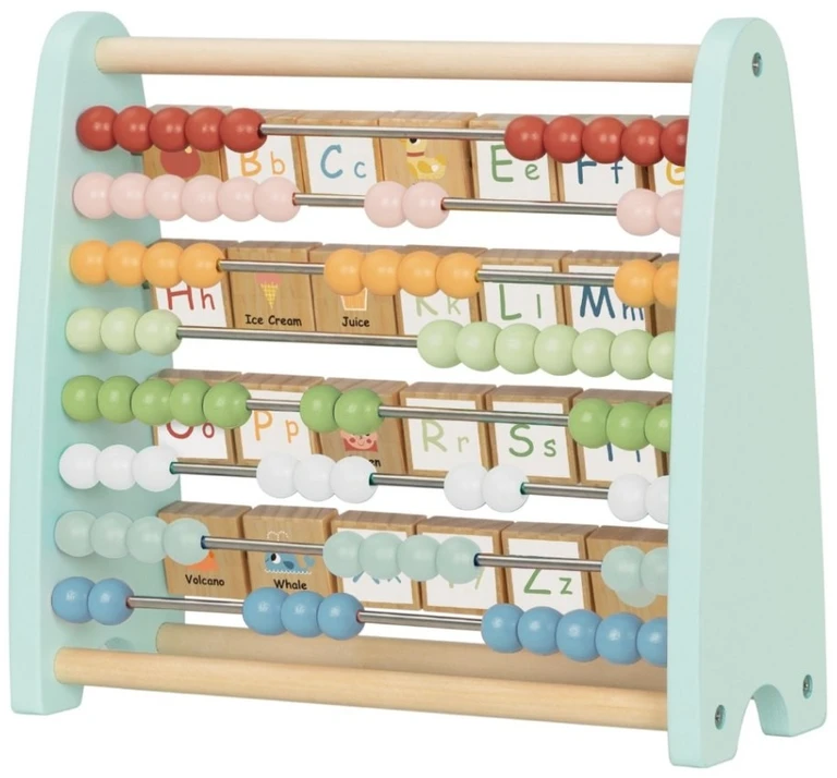 Tooky Toys Abakusas žaislas TOOKY TOY, dvipusis dizainas