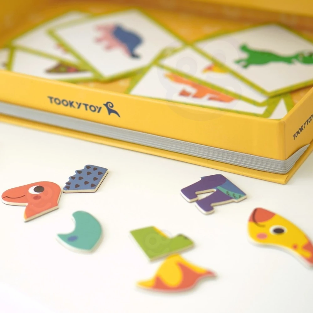Tooky Toys Dėlionė magnetinė Tooky Toy, 56 elementai