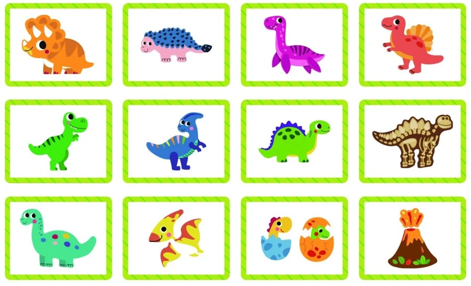 Tooky Toys Dėlionė magnetinė Tooky Toy, 56 elementai