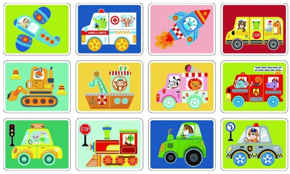 Tooky Toys Dėlionė TOOKY TOY, 80 detalių