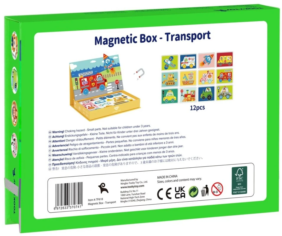 Tooky Toys Dėlionė TOOKY TOY, 80 detalių
