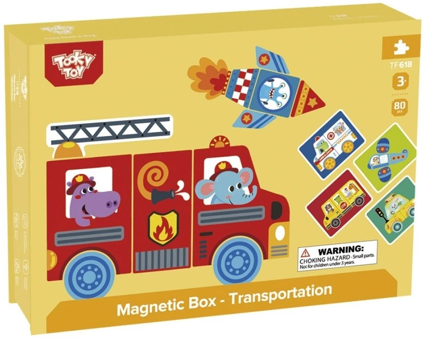 Tooky Toys Dėlionė TOOKY TOY, 80 detalių