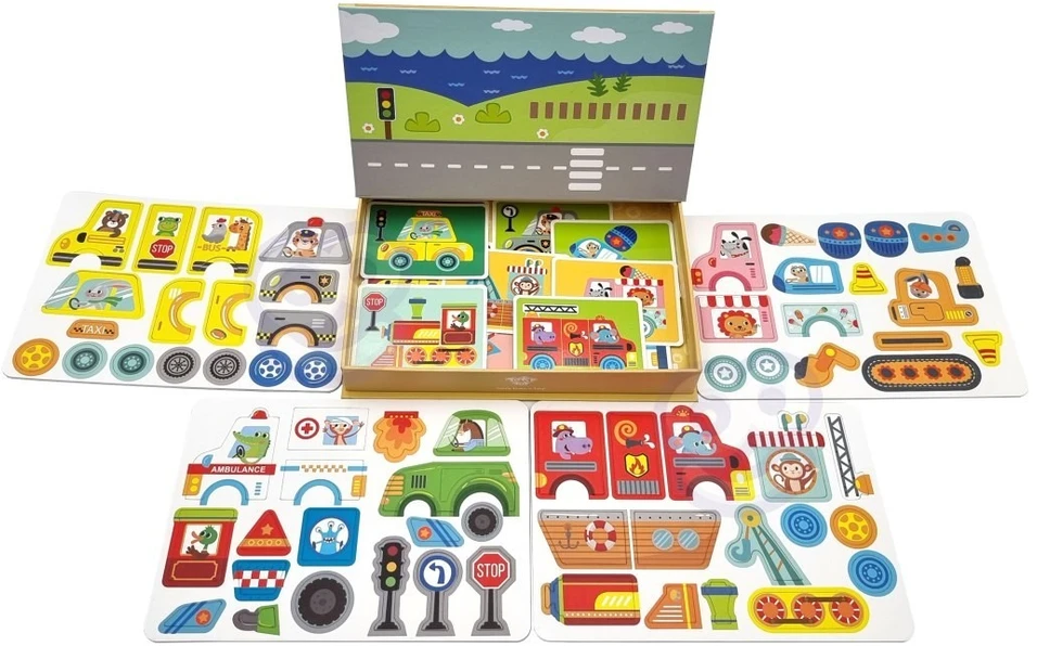 Tooky Toys Dėlionė TOOKY TOY, 80 detalių