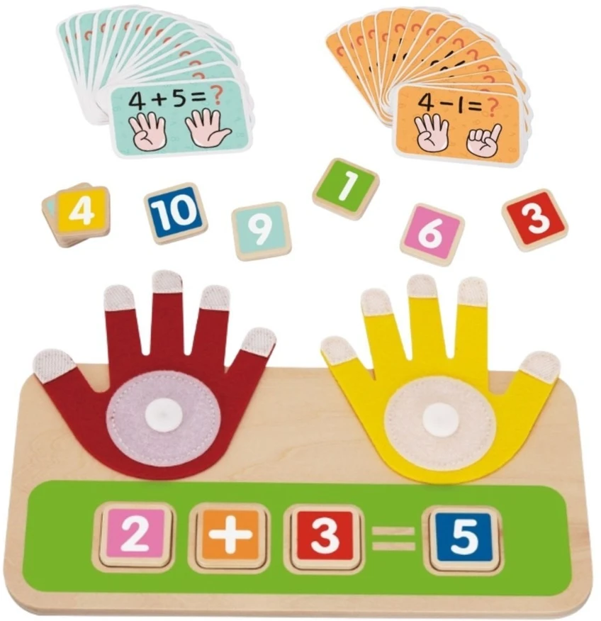 Tooky Toys Edukacinis žaislas Tooky Toy, judančios rankos