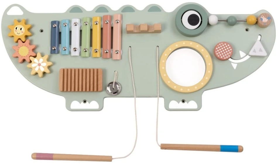 Tooky Toys Manipuliacinė lenta Tooky Toy, su ksilofonu