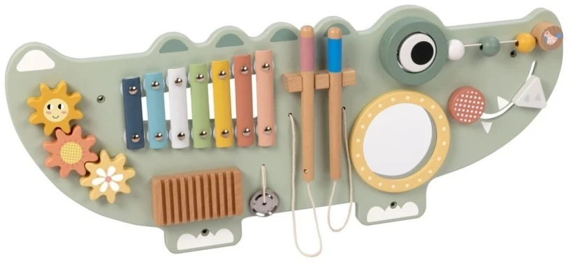 Tooky Toys Manipuliacinė lenta Tooky Toy, su ksilofonu