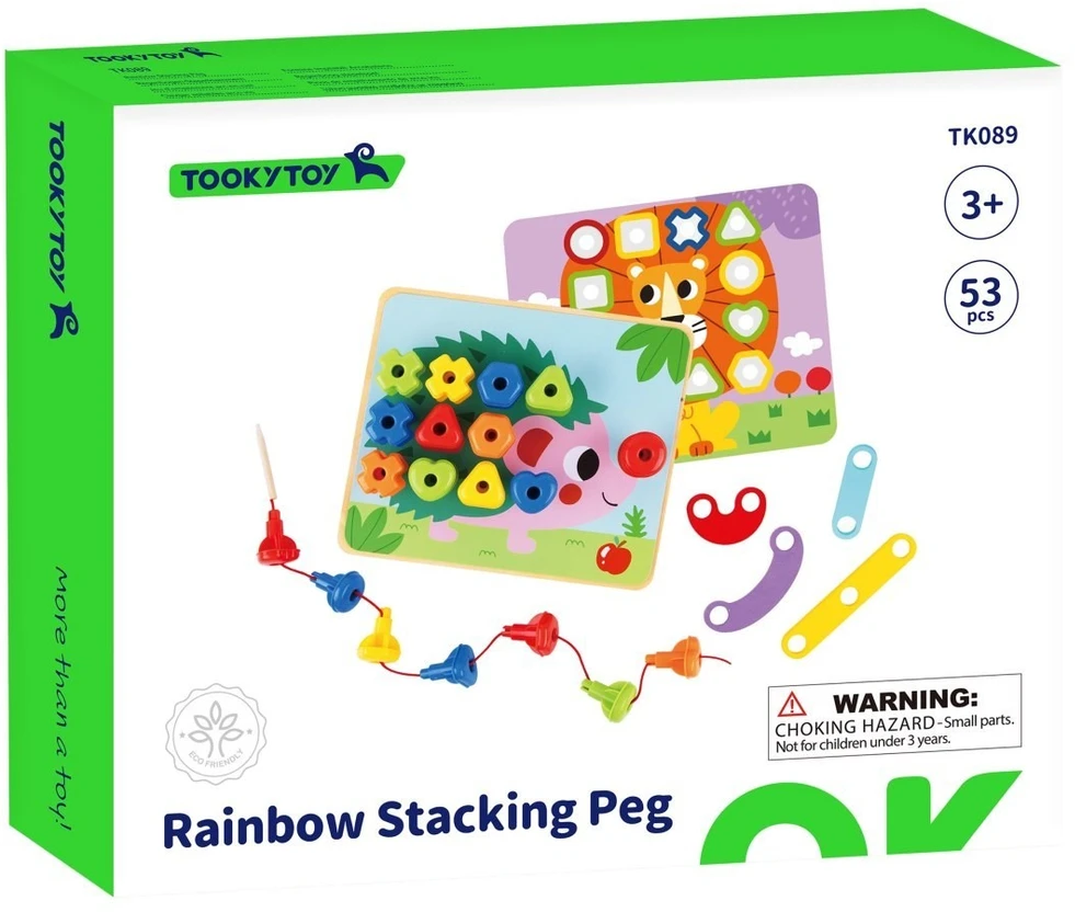 Tooky Toys Mokomoji lenta Tooky Toy, Montessori metodas