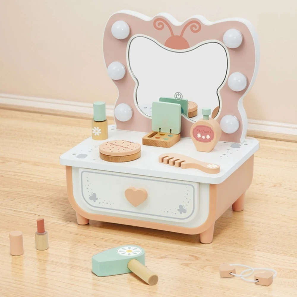 Tooky Toys Tualetinis staliukas Tooky Toy, su LED apšvietimu