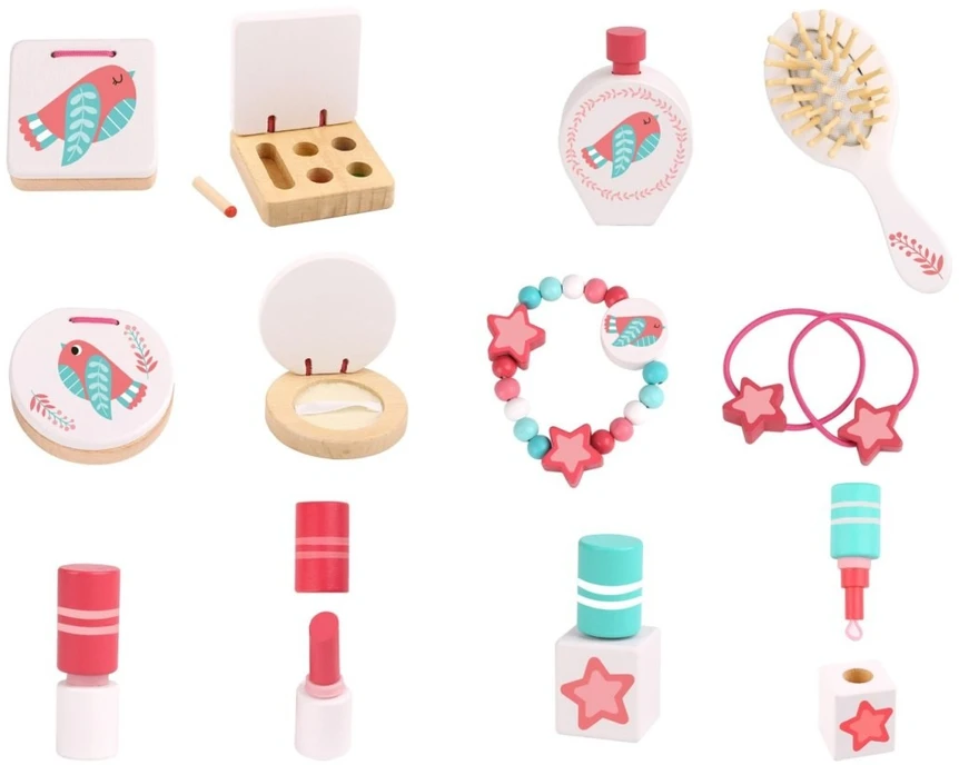Tooky Toys Tualetinis staliukas TOOKY TOY, su veidrodžiu