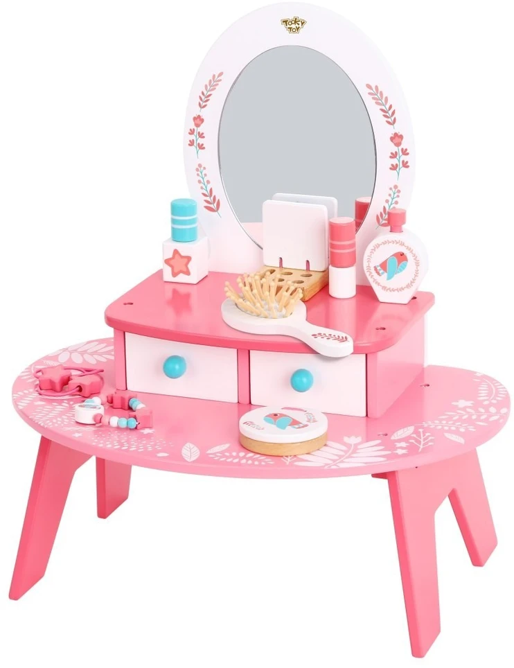 Tooky Toys Tualetinis staliukas TOOKY TOY, su veidrodžiu