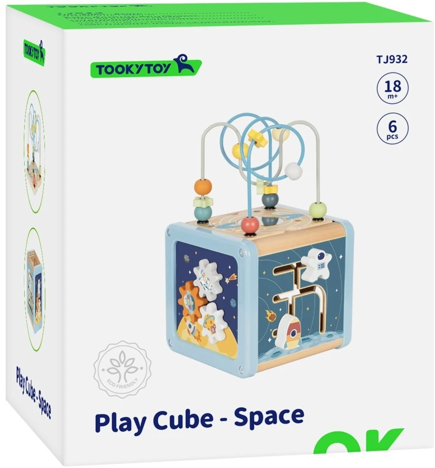 Tooky Toys Veiklos kubas Tooky Toy, daugiapusis