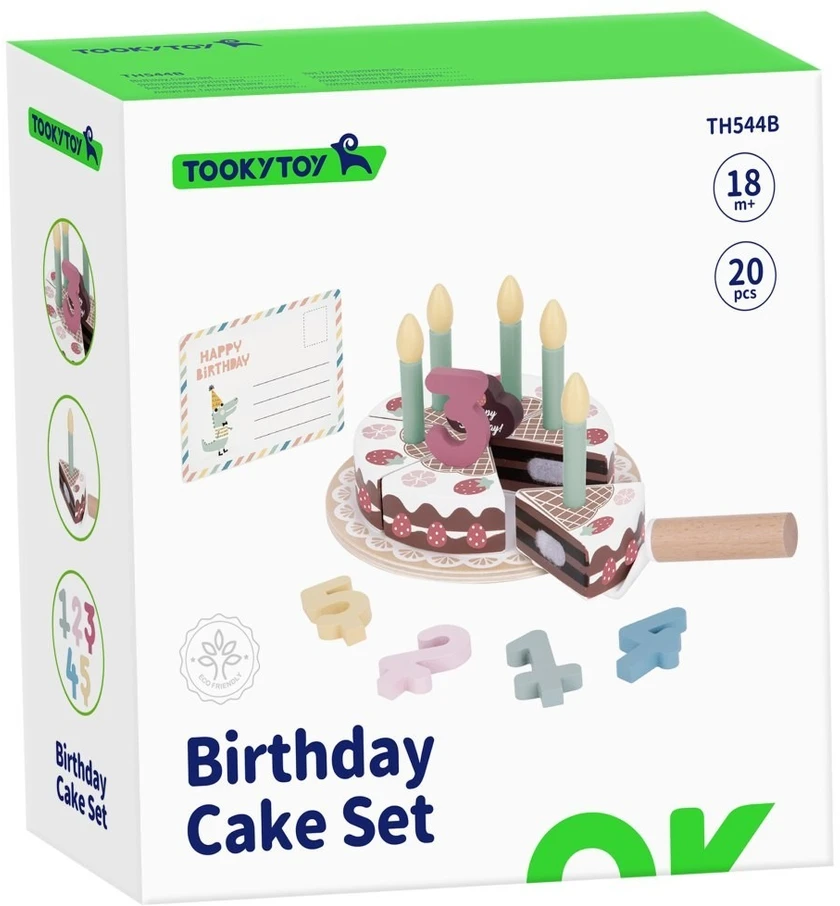 Tooky Toys Žaidimų rinkinys Tooky Toy, su lipuku