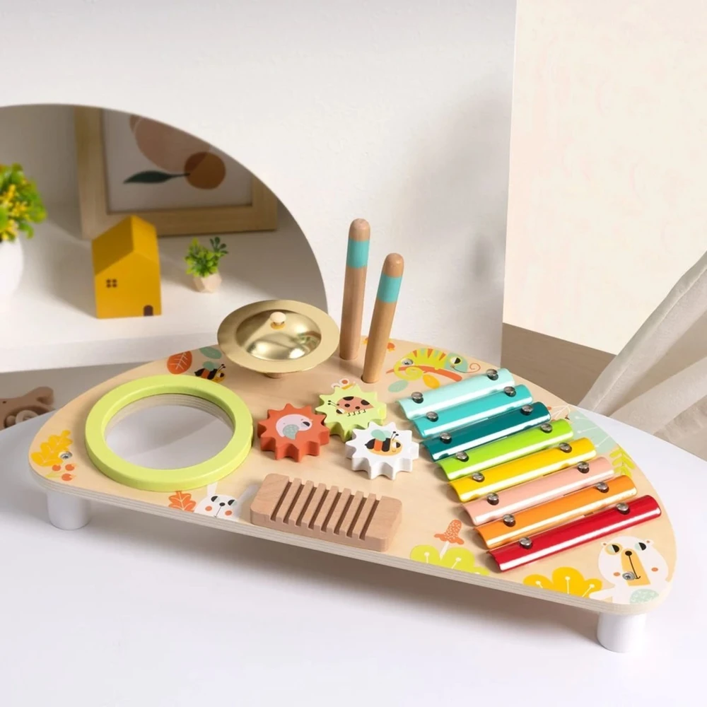 Tooky Toys Žaislas muzikos centras TOOKY TOY, medinis