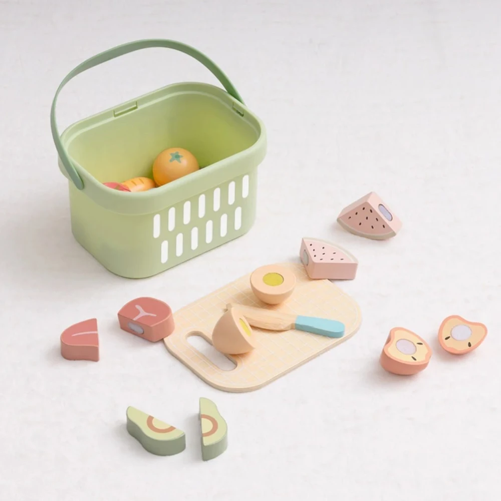 Tooky Toys Žaislas rinkinys Tooky Toy, su pjaustomu maistu