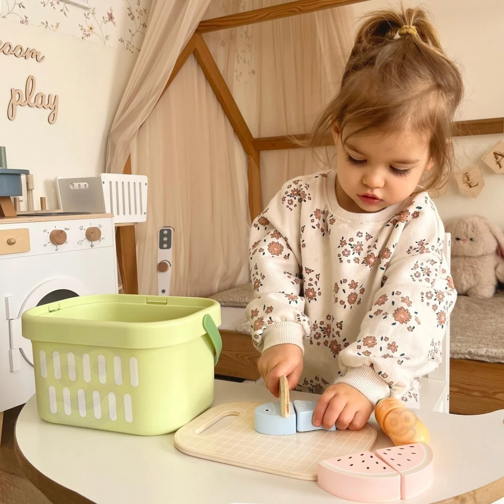 Tooky Toys Žaislas rinkinys Tooky Toy, su pjaustomu maistu