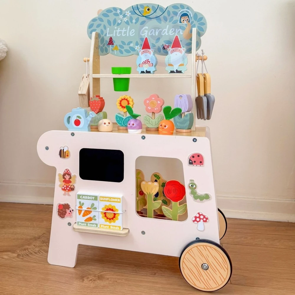 Tooky Toys Žaislas vežimėlis Tooky Toy, tvirta konstrukcija