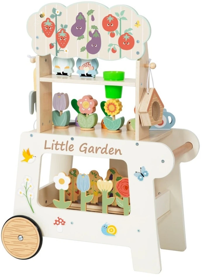 Tooky Toys Žaislas vežimėlis Tooky Toy, tvirta konstrukcija
