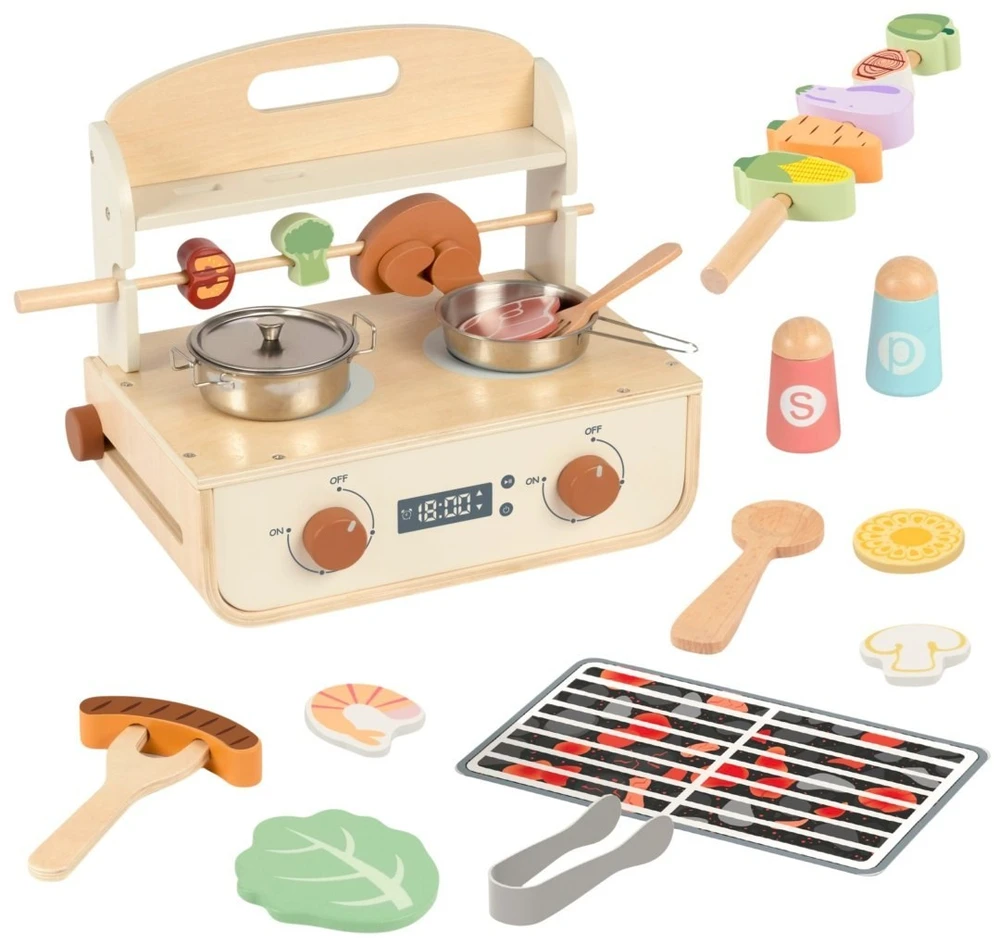 Tooky Toys Žaislinė virtuvė Tooky Toy, daugiafunkcinė