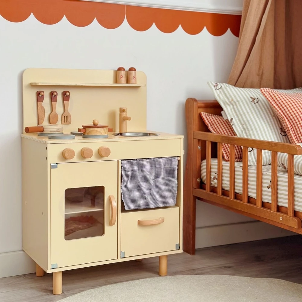 Tooky Toys Žaislinė virtuvėlė Tooky Toy, 10 dalių
