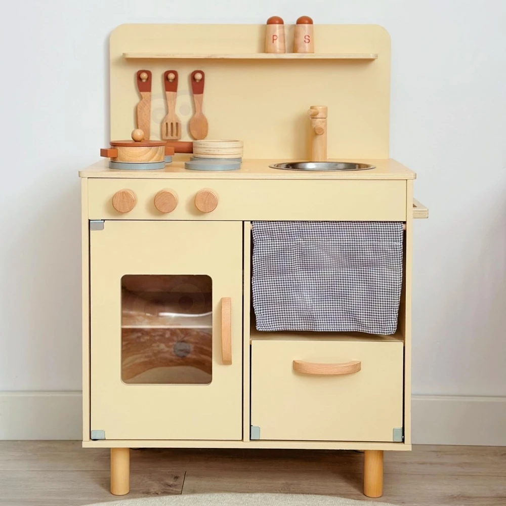 Tooky Toys Žaislinė virtuvėlė Tooky Toy, 10 dalių