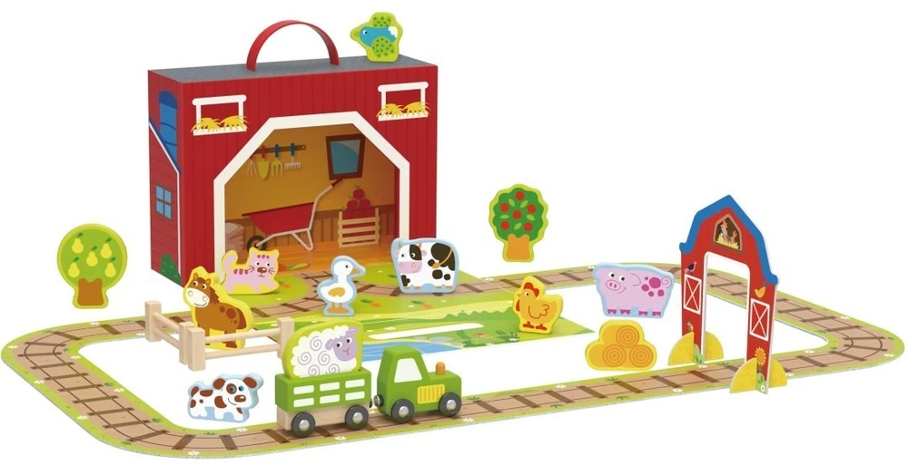 Tooky Toys Žaislų rinkinys Tooky Toy, lagaminas