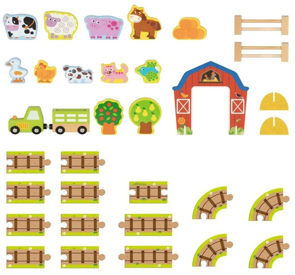 Tooky Toys Žaislų rinkinys Tooky Toy, lagaminas