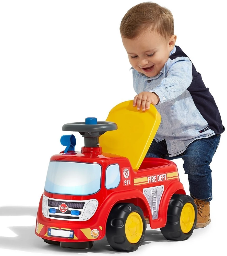 Vaikiškas žaislinis automobilis FALK, vairas su garso signalu
