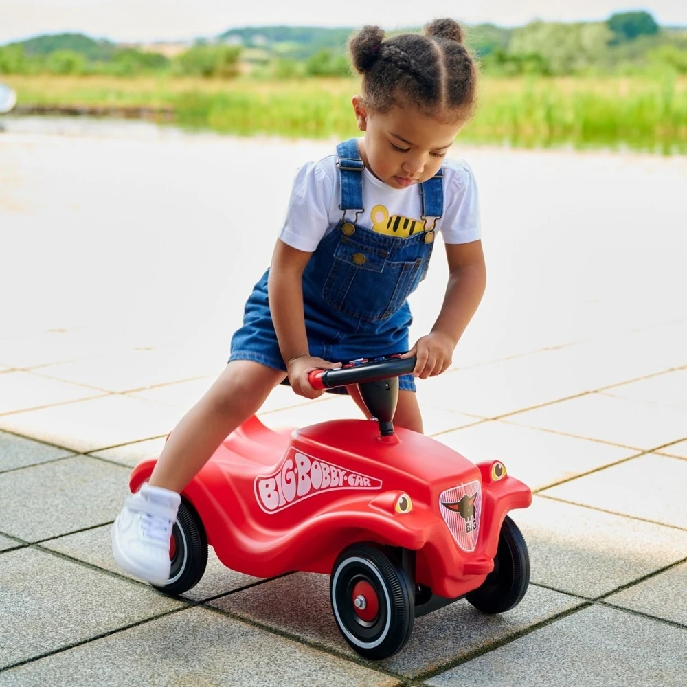 Važiuojamasis žaislas automobilis BIG, su pasukamais ratais