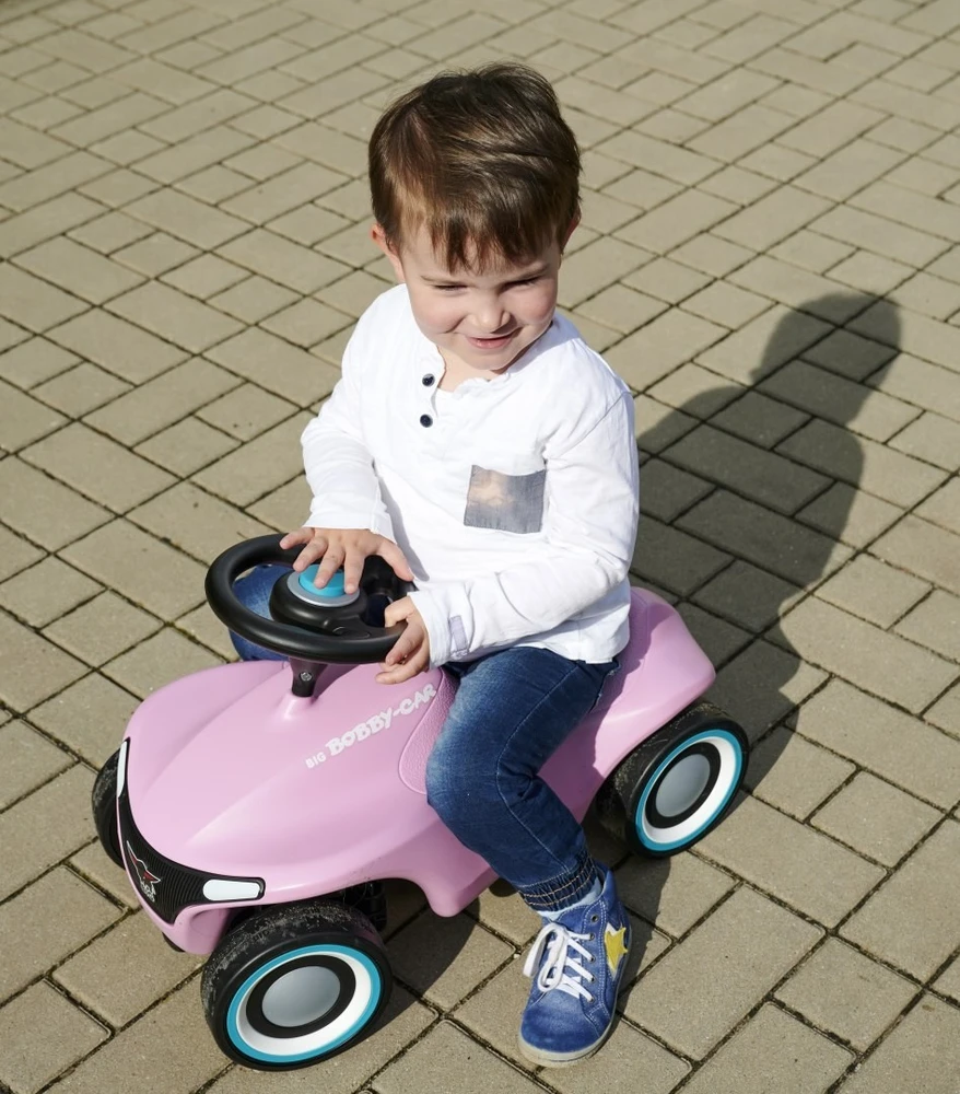 Važiuojamasis žaislas BIG, su pasukamais ratais
