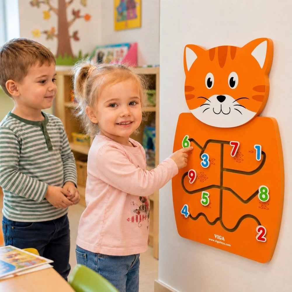 Veiklos lenta Viga Toys, kačiuko formos