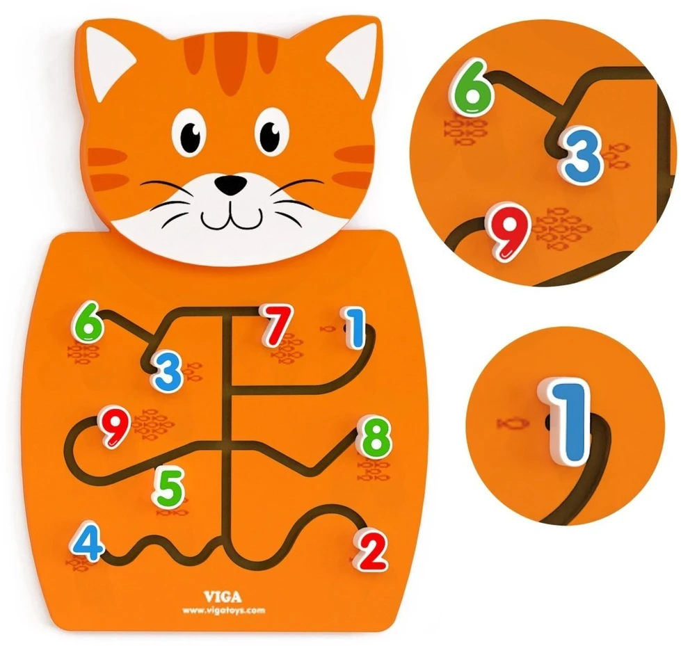 Veiklos lenta Viga Toys, kačiuko formos
