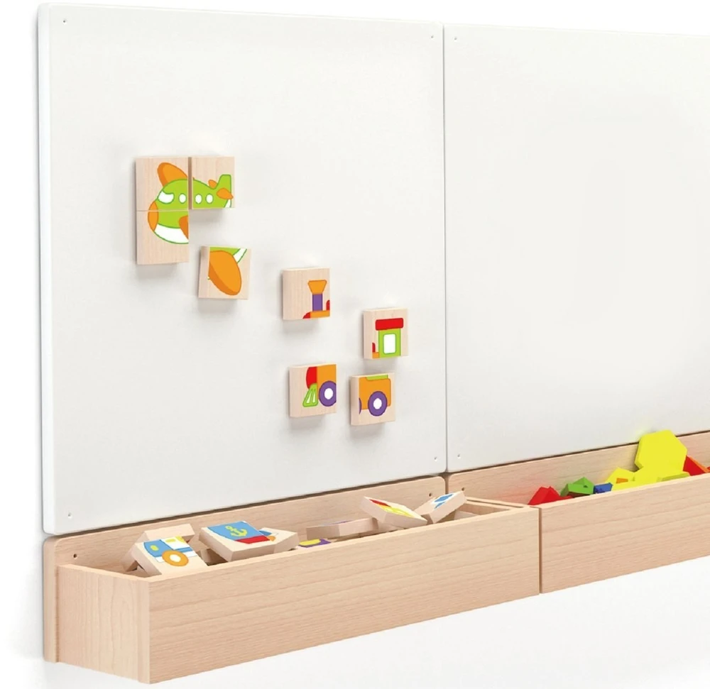 Viga Toys Dėlionė medinė Viga, magnetinė