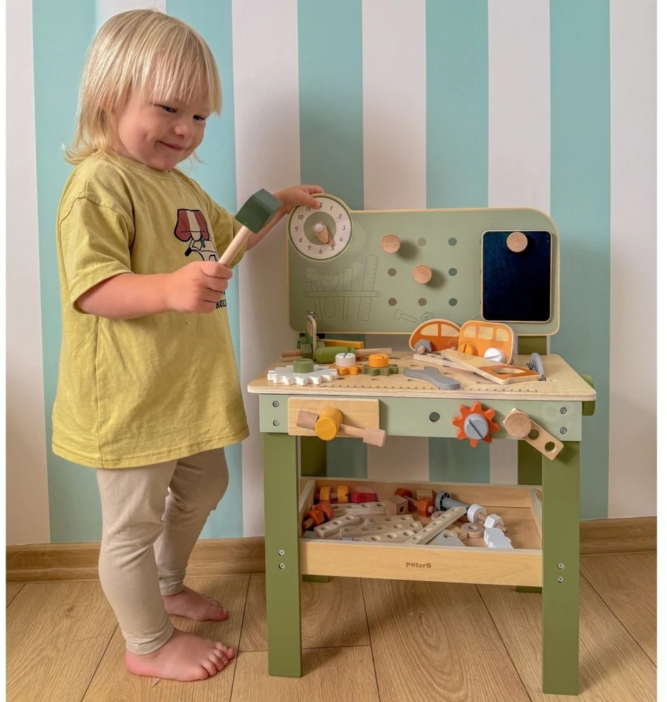 Viga Toys Dirbtuvių žaislas Viga, medinė konstrukcija