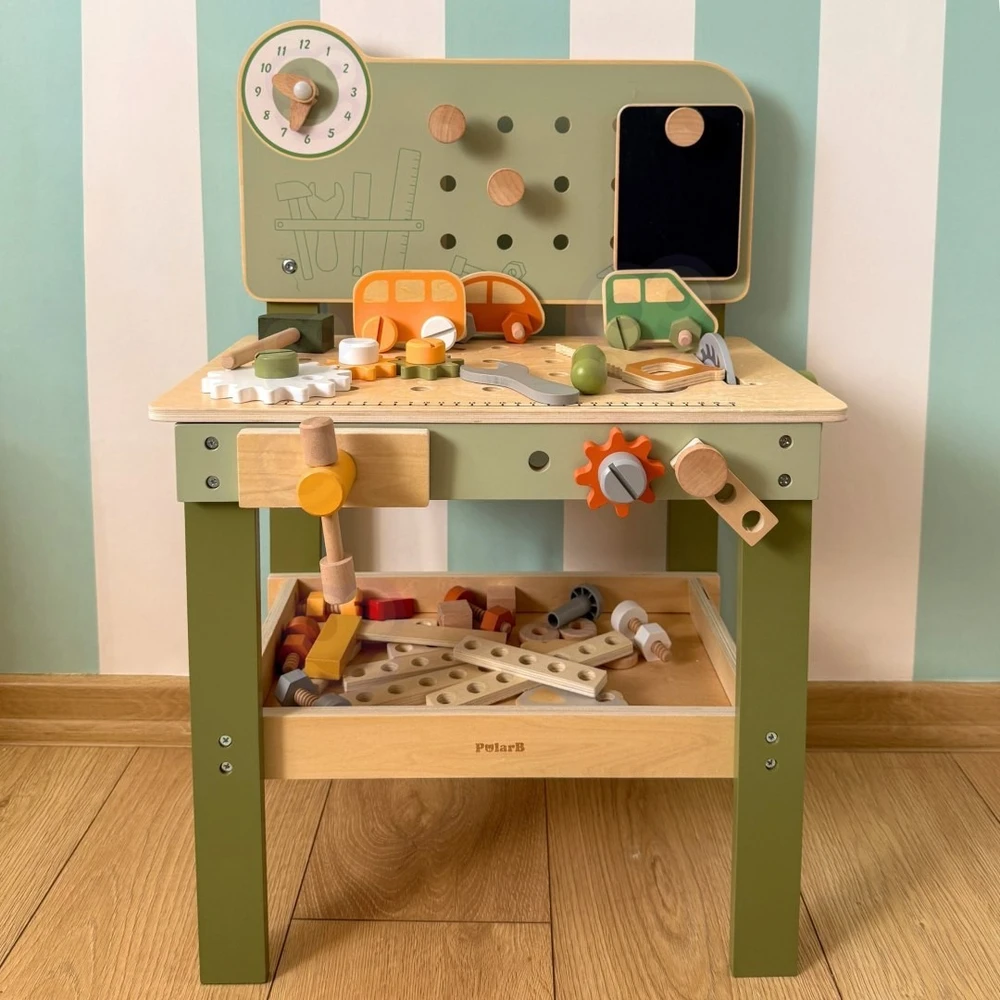Viga Toys Dirbtuvių žaislas Viga, medinė konstrukcija