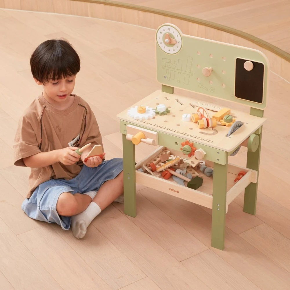 Viga Toys Dirbtuvių žaislas Viga, medinė konstrukcija