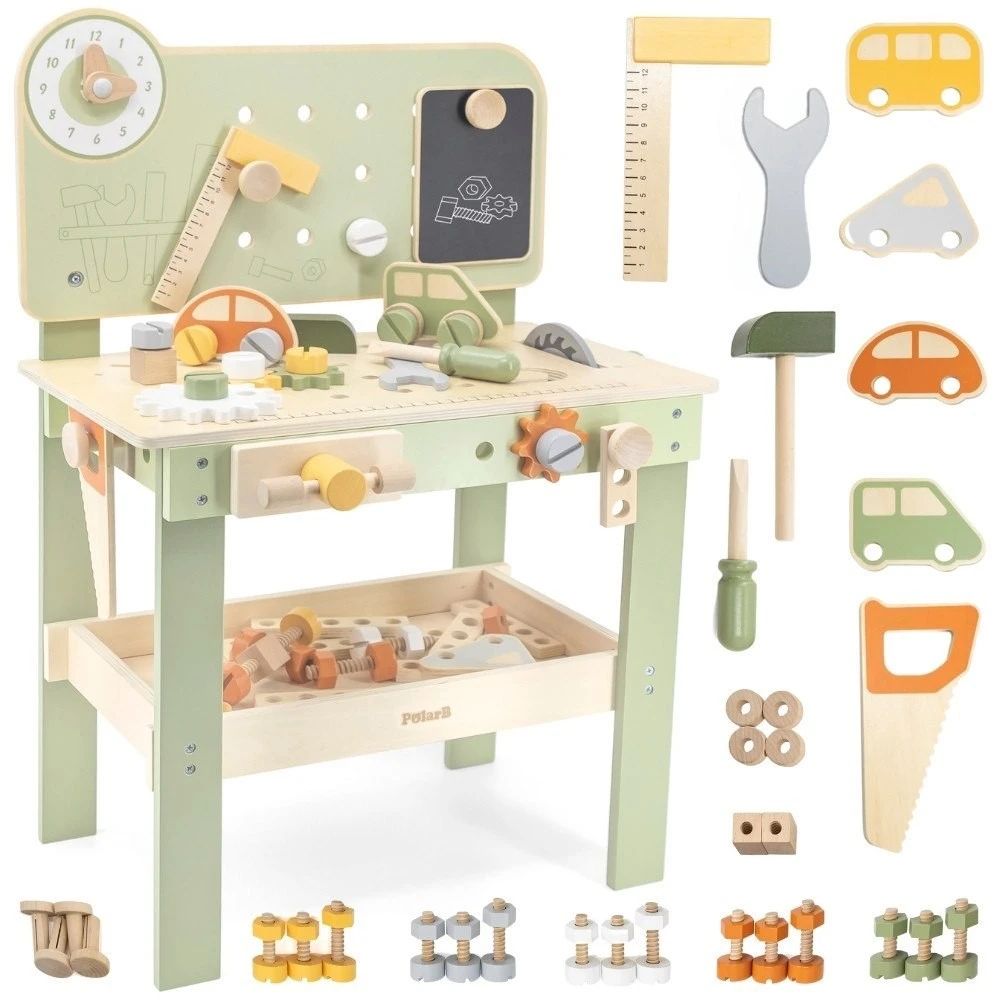 Viga Toys Dirbtuvių žaislas Viga, medinė konstrukcija