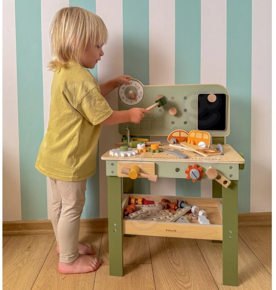 Viga Toys Dirbtuvių žaislas Viga, medinė konstrukcija