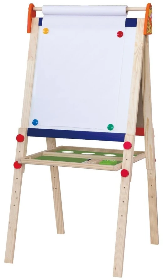 Viga Toys Dvipusė piešimo lenta Viga, magnetinė