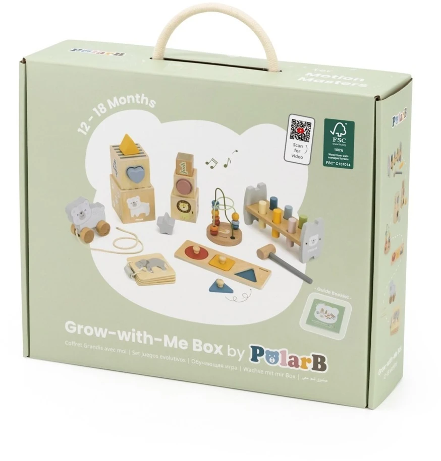 Viga Toys Edukacinis rinkinys VIGA, keli žaislai vienoje dėžutėje
