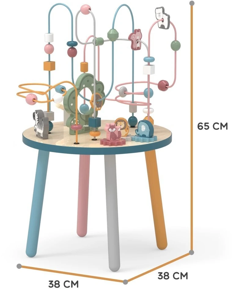 Viga Toys Edukacinis stalas VIGA, medinis