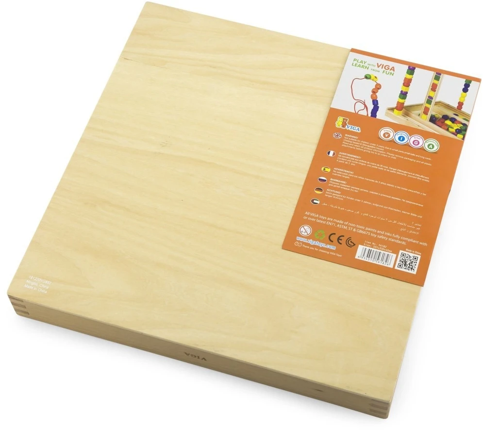 Viga Toys Edukacinis žaislas Viga, 104 elementai