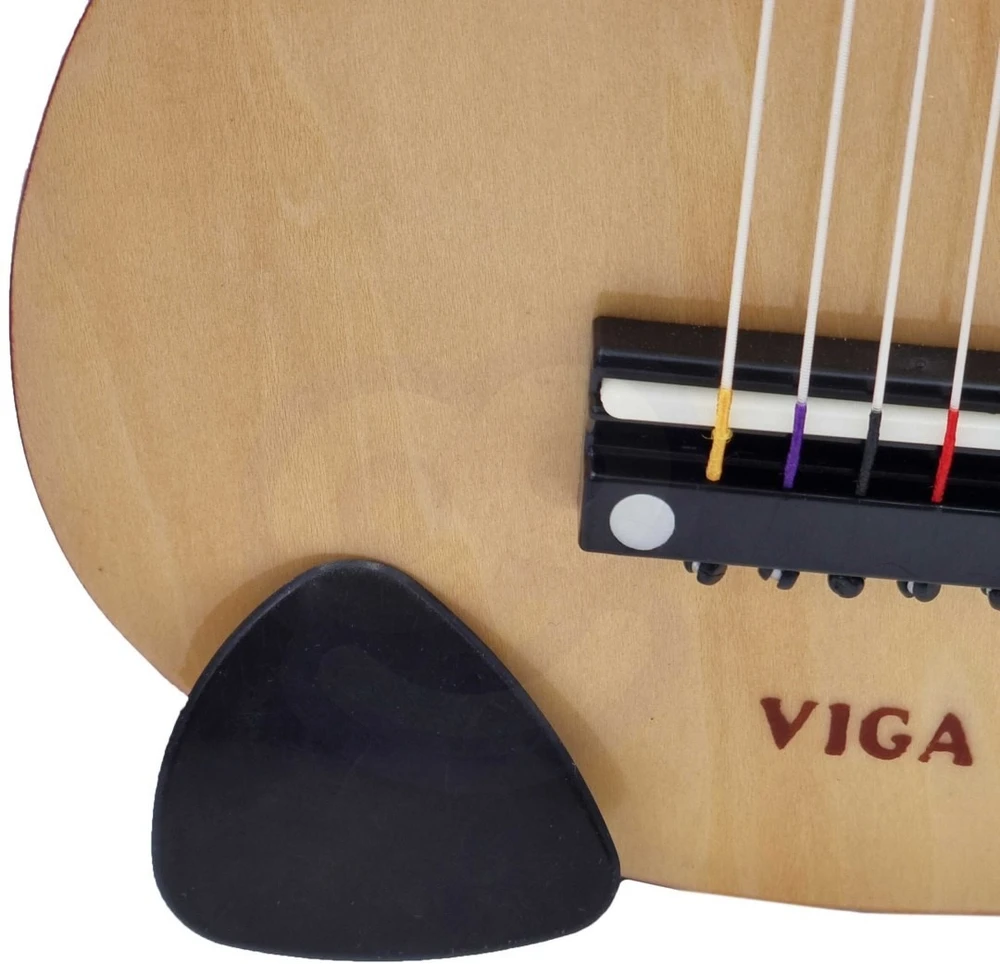Viga Toys Gitara vaikams Viga, natūrali mediena
