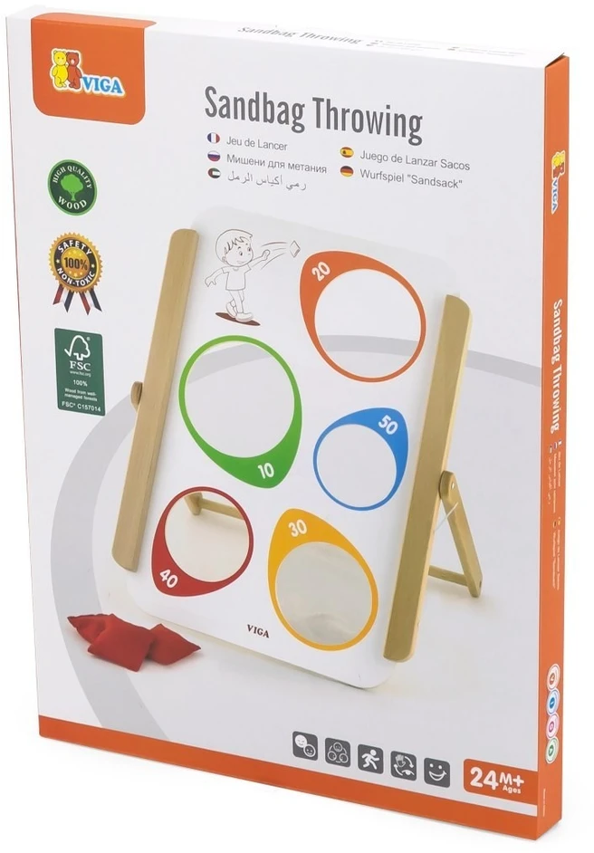 Viga Toys Įgūdžių žaidimas Viga, skaičiavimui