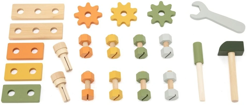 Viga Toys Įrankių dėžė VIGA, medinė