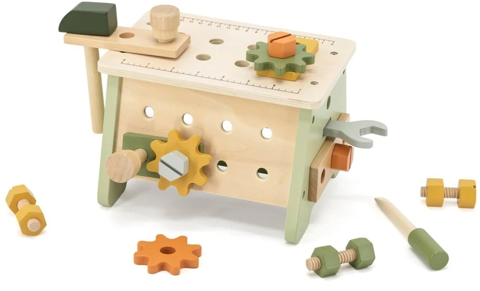 Viga Toys Įrankių dėžė VIGA, medinė